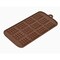 Kitcheniva Silicone Mini Chocolate Bar Mold (4.2 x 8.9 Inch) - Makes 12 Mini Chocolate Bars, Bar Size (1.1 x 1.5 Inch)